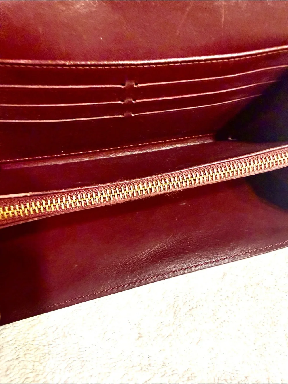 Louis Vuitton Vernis Long Wallet - Bordeaux Gloss